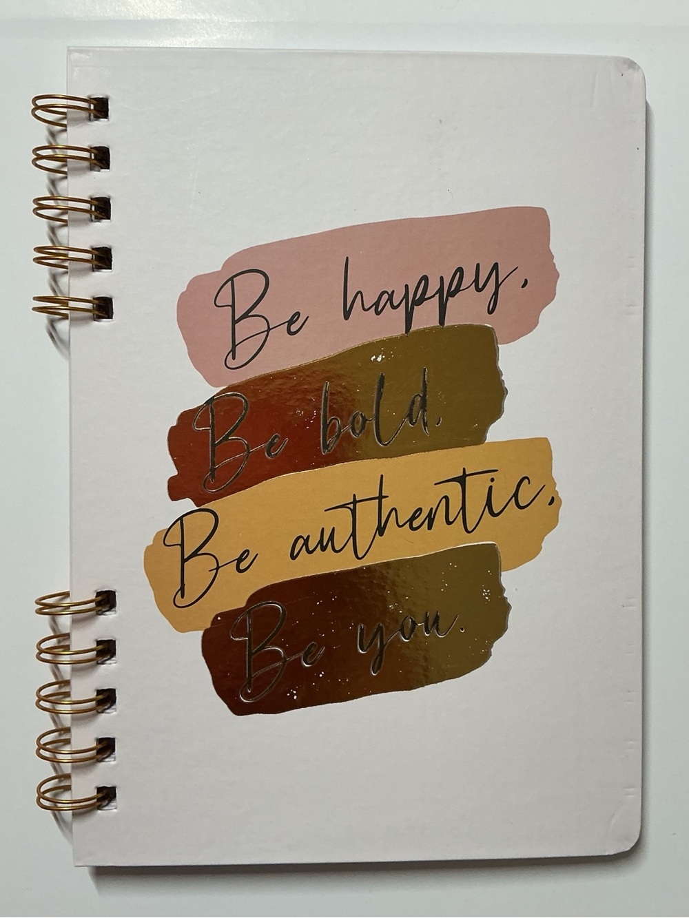 Positive Mind & Be Happy Spiral Notebooks w/Two Teddy Pens - Picture 2 of 5